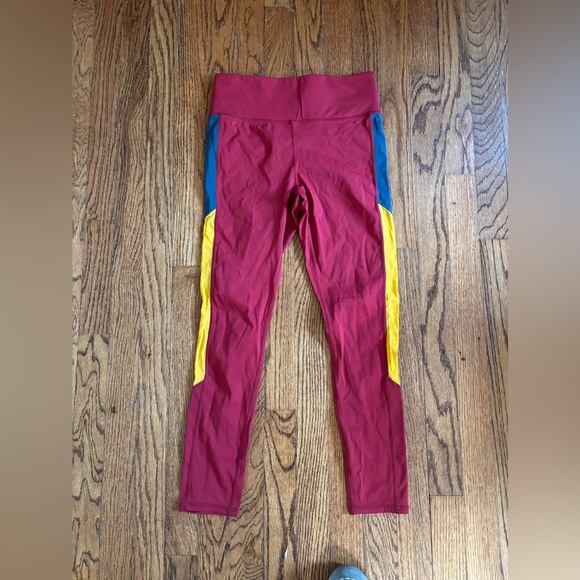fourlaps Pants - Fourlaps Precision Workout Leggings Mesh Panel